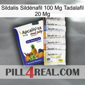 Sildalis Sildénafil 100 Mg Tadalafil 20 Mg 11